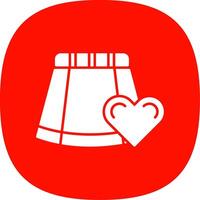 Like Line Two Color Icon vector