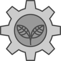 Ecology Fillay Icon vector