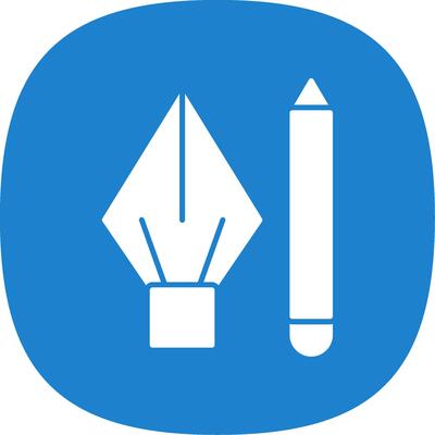 Pencil Line Two Color Icon