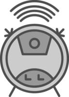 Wifi Fillay Icon vector