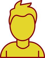 User Line Two Color Icon vector