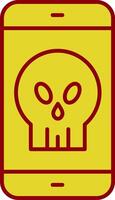 Smartphone Line Two Color Icon vector