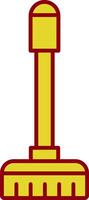 Floor Mop Line Two Color Icon vector
