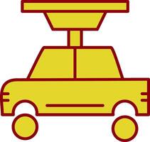 Car Repair Line Two Color Icon vector