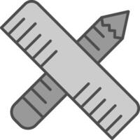 Pencil Fillay Icon vector