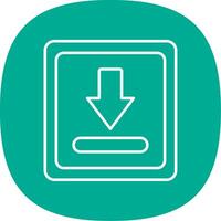 Download Line Curve Icon vector