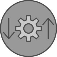 Process Fillay Icon vector