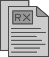 Rx Fillay Icon vector