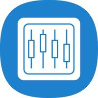 Diagram Line Circle Icon vector