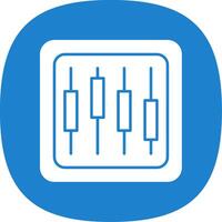 Diagram Line Circle Icon vector