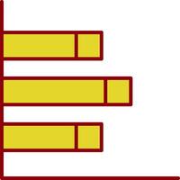 Bar Chart Line Circle Icon vector