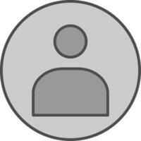 User Fillay Icon vector