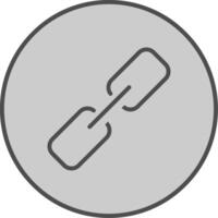 Link Fillay Icon vector