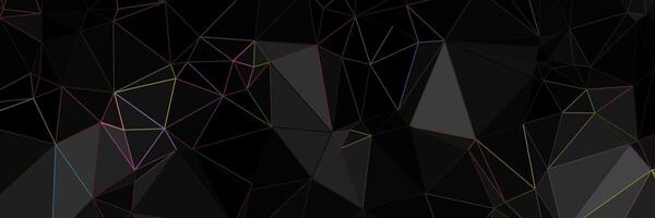 abstract geometric background with triangles vector