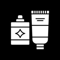 Hygiene Product Glyph Inverted Icon vector