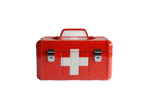 Aid Kit On Transparent Background. png
