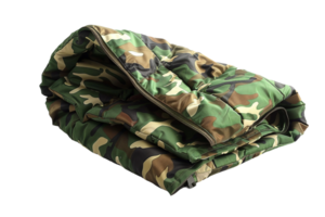 combat camouflage poncho sur transparent Contexte. png