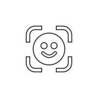 Identity icon set. illustration. Id card outline icon. linear style sign for mobile concept and web design. Simple Set of ID and Verification Related Line Icons. vector