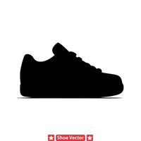 Premium Shoe Silhouette Bundle for Fashion Enthusiasts vector