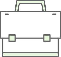 Suitcase Fillay Icon vector