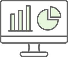 Dashboard Fillay Icon vector