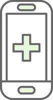 Health Fillay Icon vector
