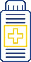 Syrup Line Two Color Icon vector