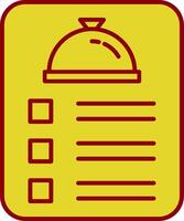 Menu Line Two Color Icon vector