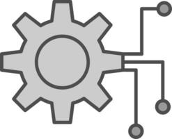 Engineering Fillay Icon vector