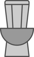 Toilet Fillay Icon vector