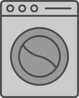 lavandería relleno icono vector