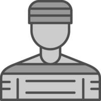 Prison Fillay Icon vector