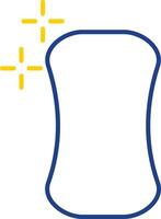 Soap Line Two Color Icon vector