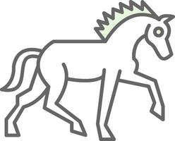 Horse Fillay Icon vector