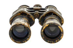 Military Binoculars On Transparent Background. png