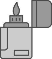 Lighter Fillay Icon vector