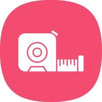 Measuring Line Two Color Icon vector