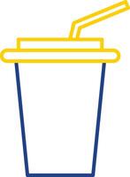 Drinks Line Two Color Icon vector