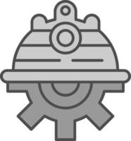 Engineer Fillay Icon vector