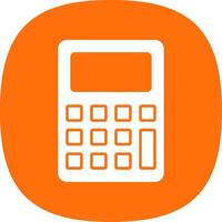 Calculator Line Two Color Icon vector