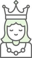 Princess Fillay Icon vector