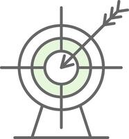 Archery Fillay Icon vector