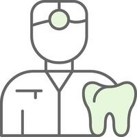 Dentist Fillay Icon vector