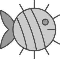 Fish Fillay Icon vector