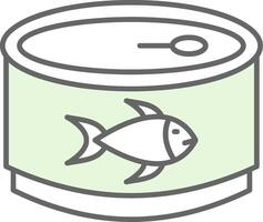 Tuna Fillay Icon vector