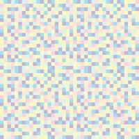 Pixel background pastel colours. seamless pattern, pixelation. Colorful pixel dots mosaic background, wallpaper vector