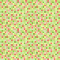 Pixel background lime and strawberry colours. seamless pattern, pixelation. Colorful pixel dots mosaic background, wallpaper vector