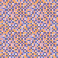 Pixel background sunset colours, seamless pattern, pixelation, Colorful pixel dots mosaic background vector