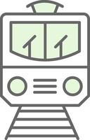 Train Fillay Icon vector