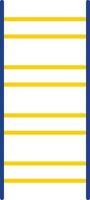 Ladder Line Two Color Icon vector